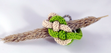 Strickarmband Weinrebe